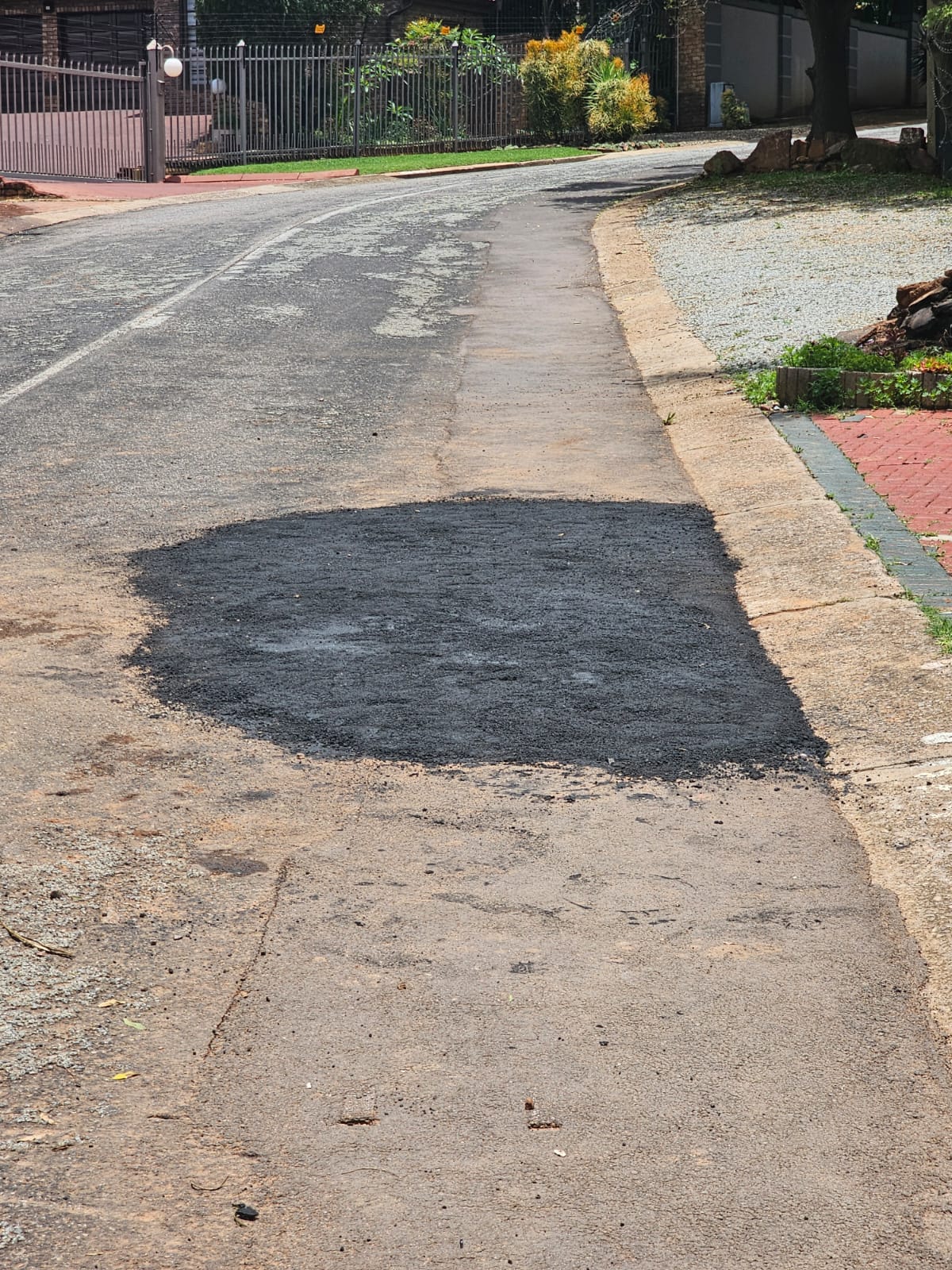 CCF volunteers restoring a public space in Pretoria East